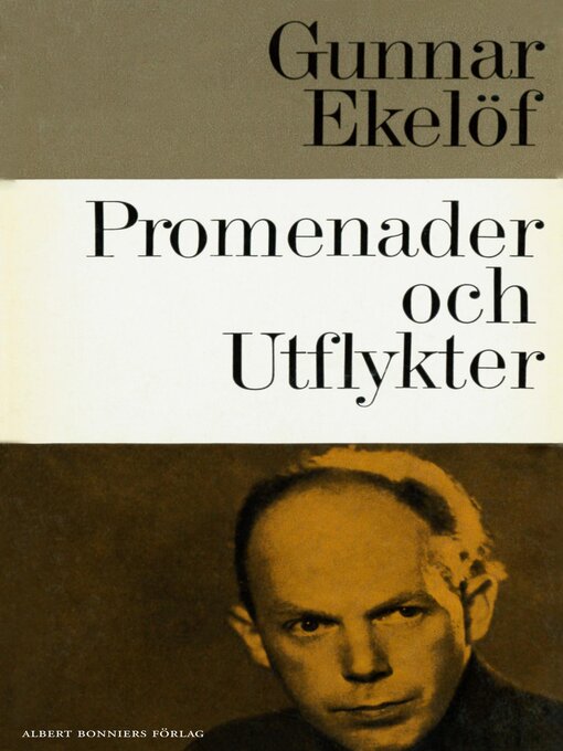 Title details for Promenader och utflykter by Gunnar Ekelöf - Available